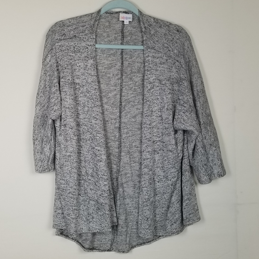 Lularoe Open Front Cardigan Gray
